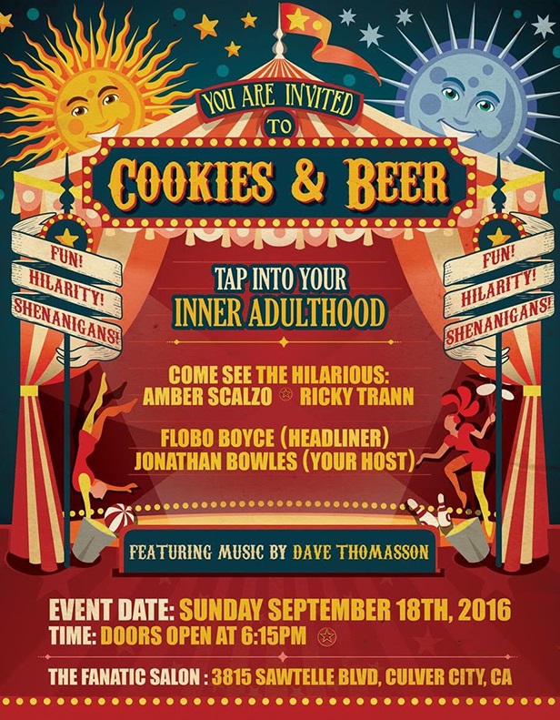 Cookies & Beer flyer