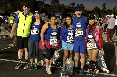 Team Reading to Kids 2018 Skechers Performance LA Marathon runners