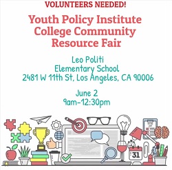 Flyer for Politi Resource Fair