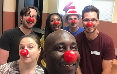 Volunteers at Charles White Elementary