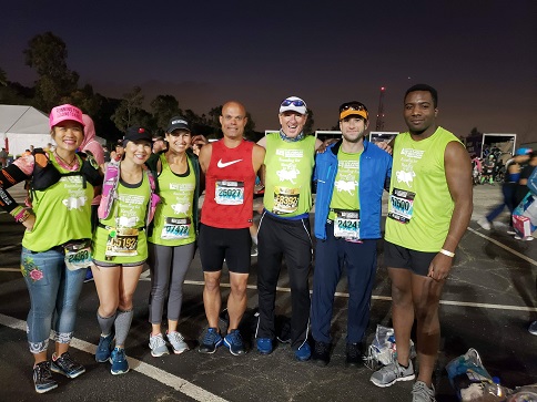 Team Reading to Kids 2018 Skechers Performance LA Marathon runners