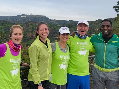 Team Reading to Kids LA Marathon runners