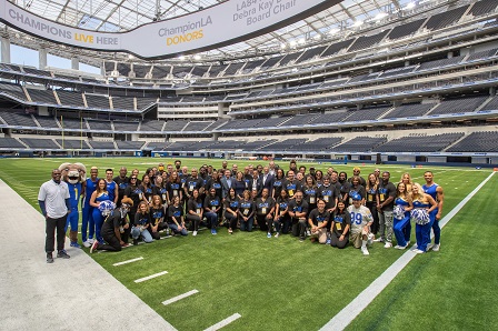 All 56 Super Bowl LVI Legacy Program award winners at SoFi Stadium