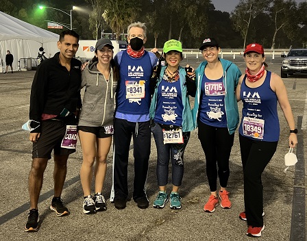 Team Reading to Kids LA Marathon runners