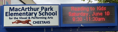 Reading clubs announced at MacArthur Park Elem.