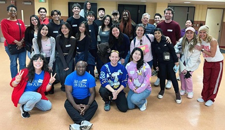 Volunteers at Charles White Elementary