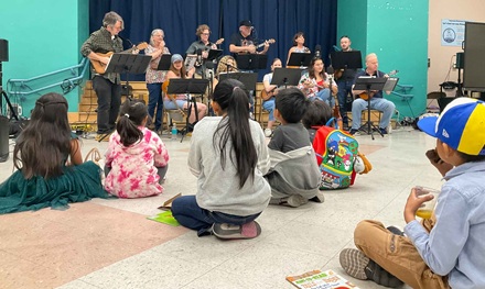 The Ukulele Orchestra of the Western Hemisphere at Esperanza Elementary