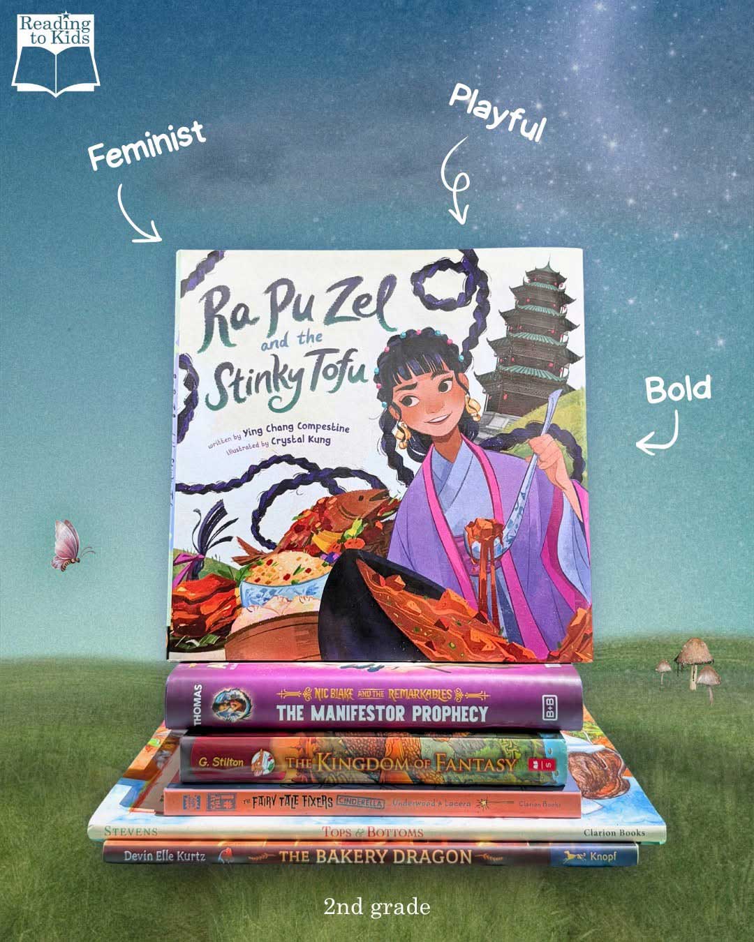 Stack of the books we are reading aloud this month