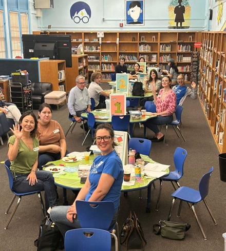 Volunteers at Alta Loma Elementary