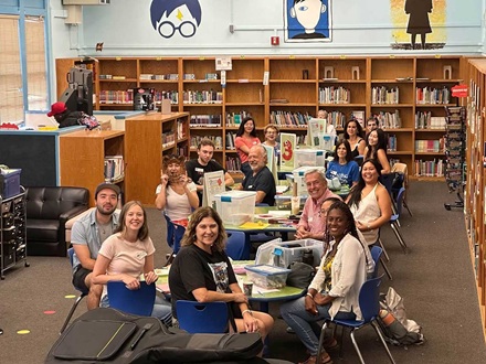 Volunteers at Alta Loma Elementary