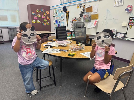 2nd grade craft at Leo Politi Elementary