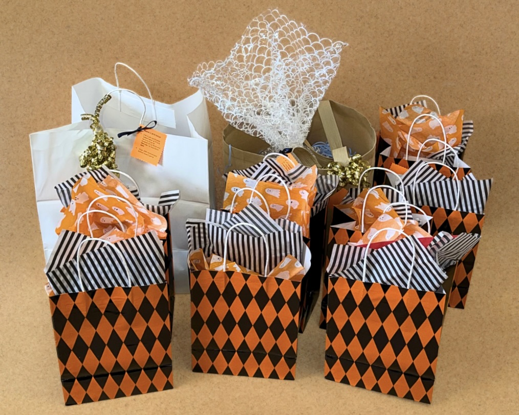 Prize bags for Legendary Bingo
