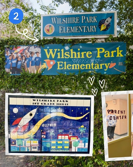 Outside of Wilshire Park Elementary