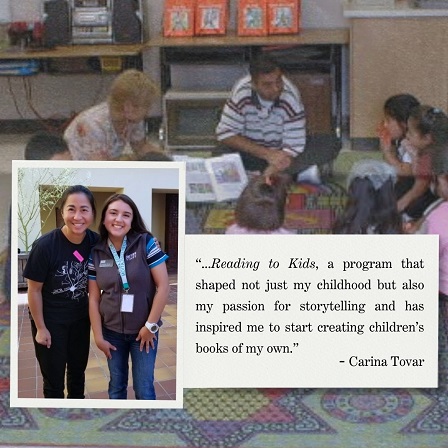 Carina Tovar as an adult working as an educator at the Autry Museum with her former 4th grade teacher Ms. Ham