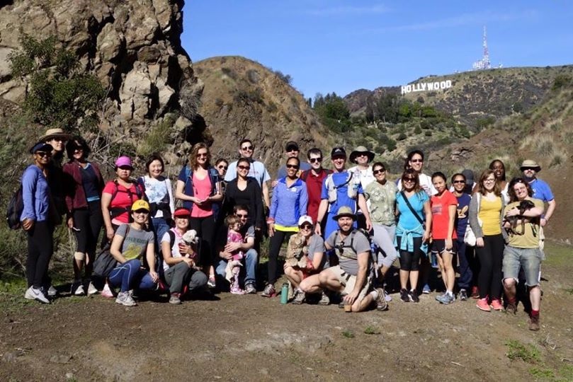 Hollywood hike with Reading to Kids