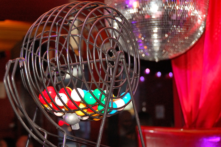 Reading to Kids' Legendary Bingo fundraiser at Hamburger Mary's in West Hollywood