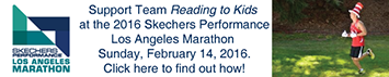 Team Reading to Kids 2016 Skechers Performance LA Marathon