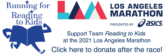 Team Reading to Kids 2021 LA Marathon