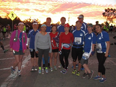 Team Reading to Kids LA Marathon runners