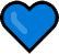 blue heart icon