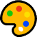 paint palette icon